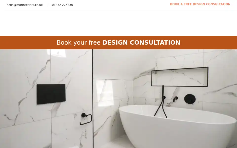 Screenshot of morinteriors.co.uk
