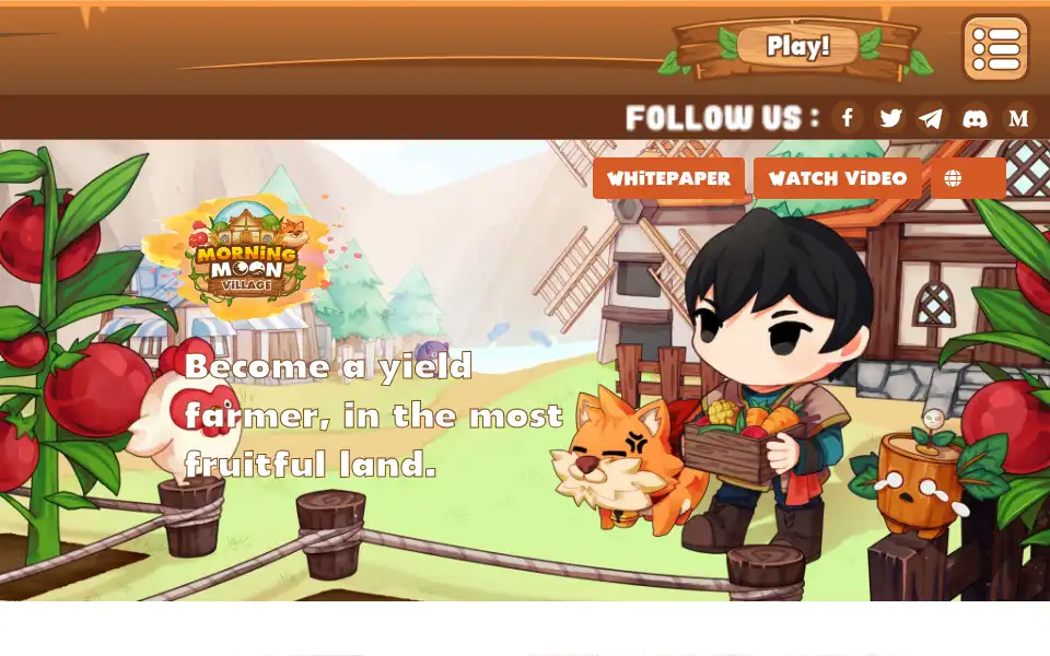 Screenshot of morningmoonvillage.com