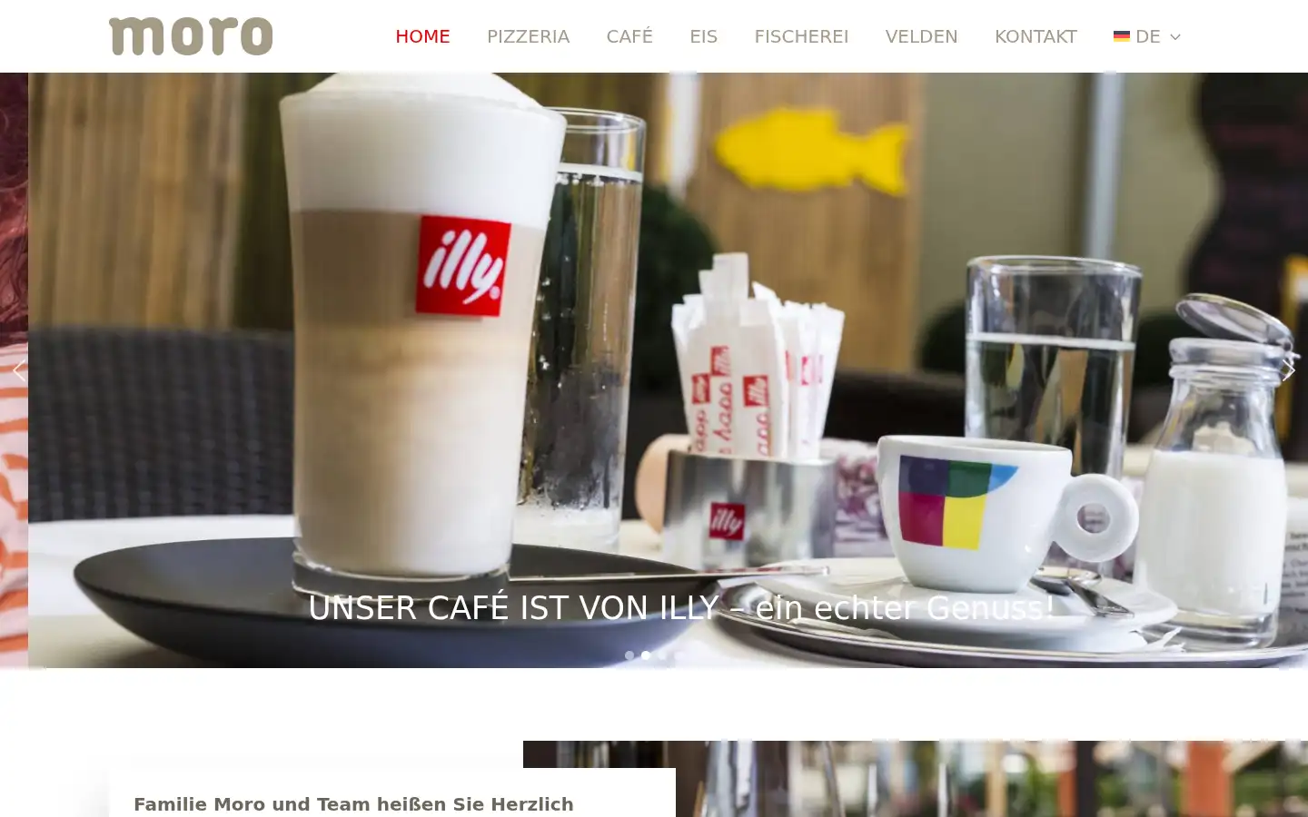 Screenshot of moro.at