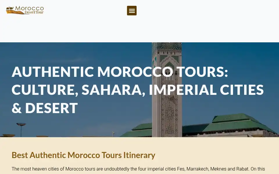 Screenshot of morocco-deserttour.com