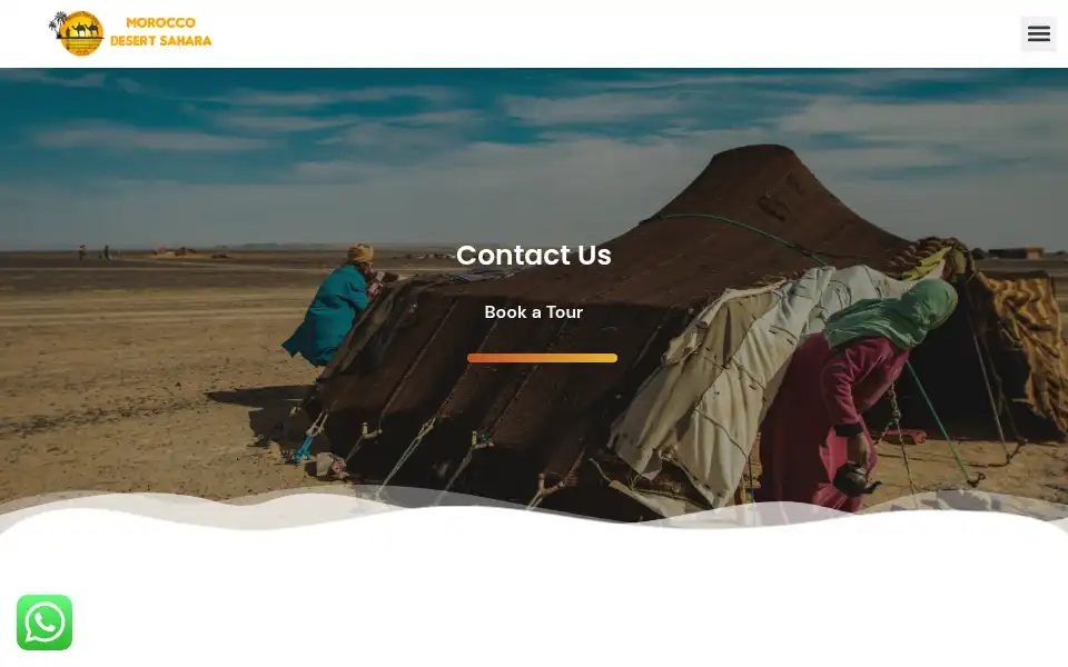 Screenshot of moroccodesertsahara.com