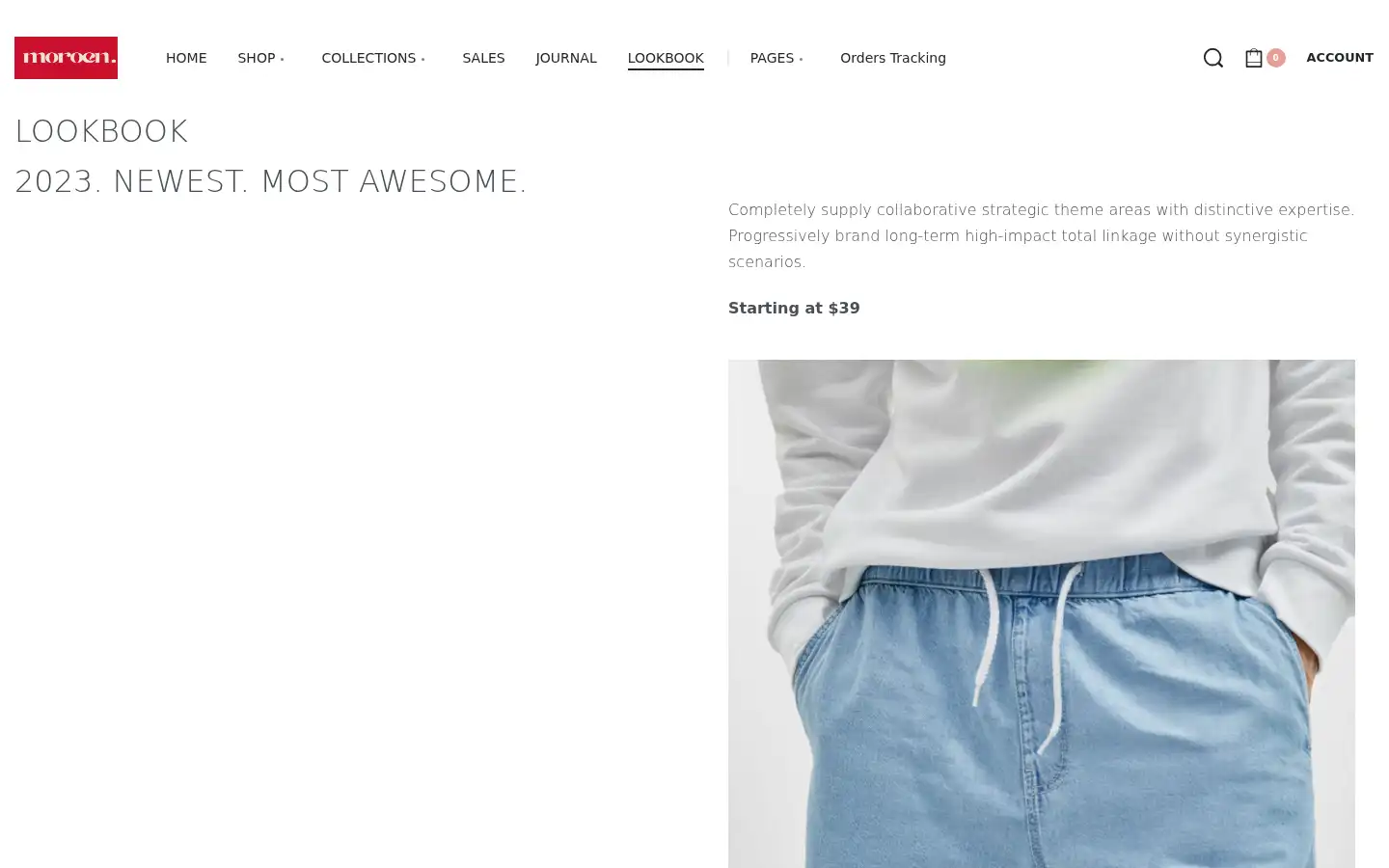 Screenshot of moroen.com