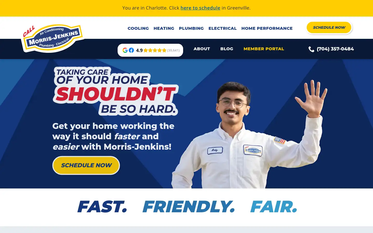 Screenshot of morrisjenkins.com
