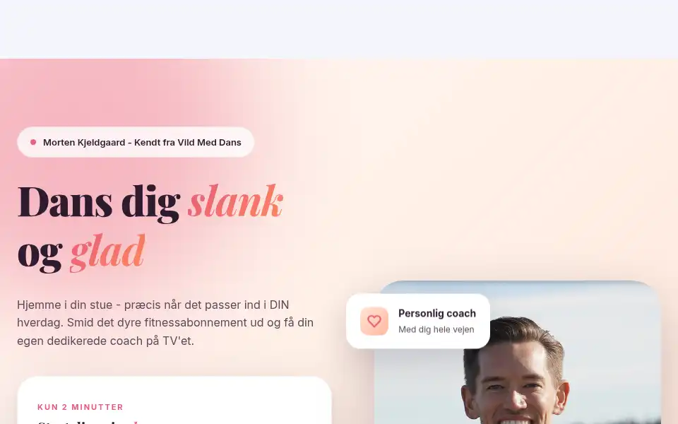 Screenshot of mortenkjeldgaard.dk