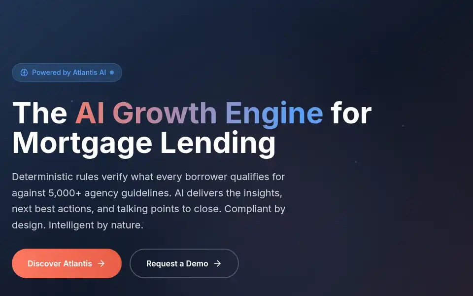Screenshot of mortgage365.com