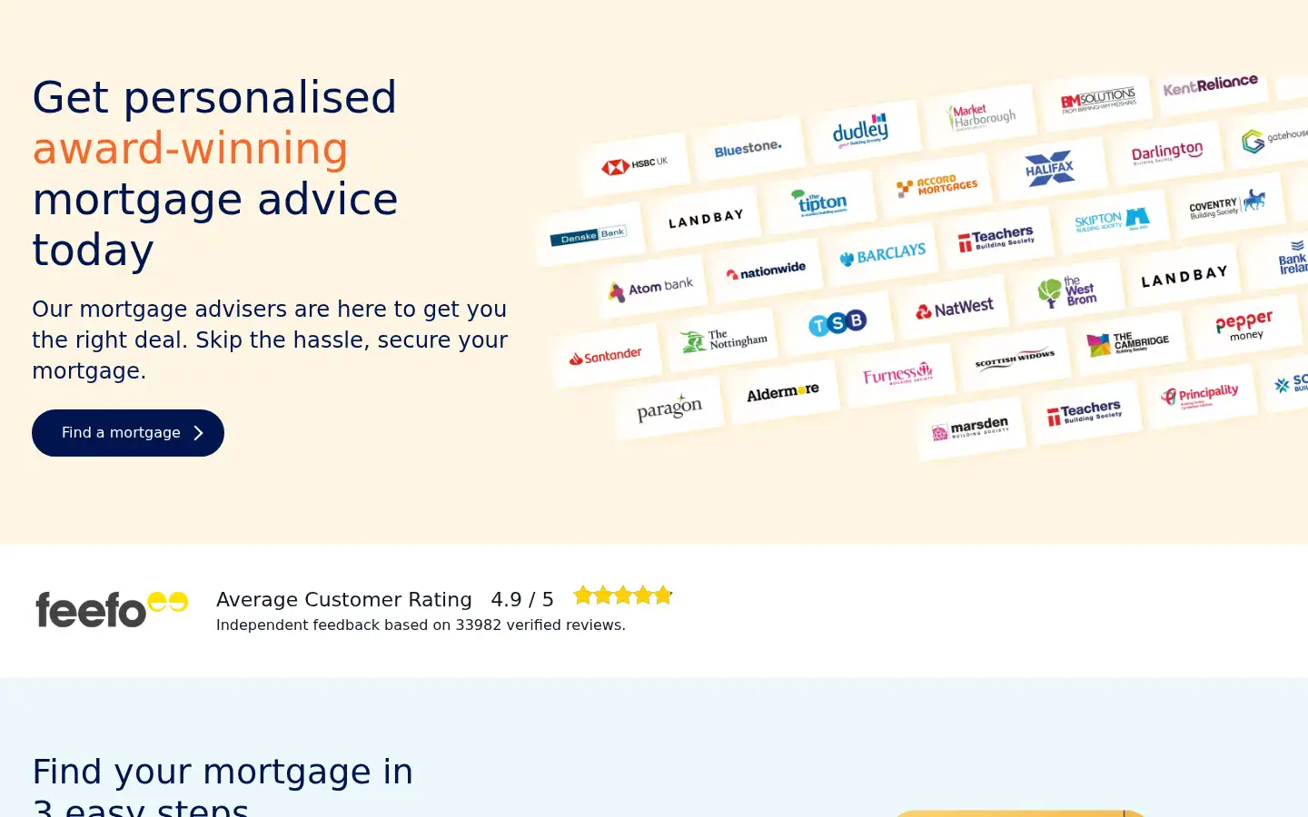Screenshot of mortgageadvicebureau.com