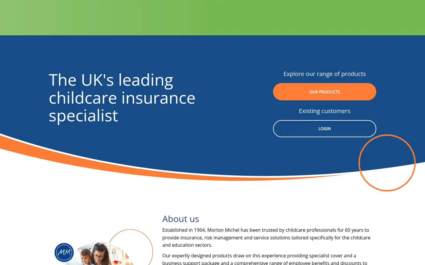 Screenshot of mortonmichel.com