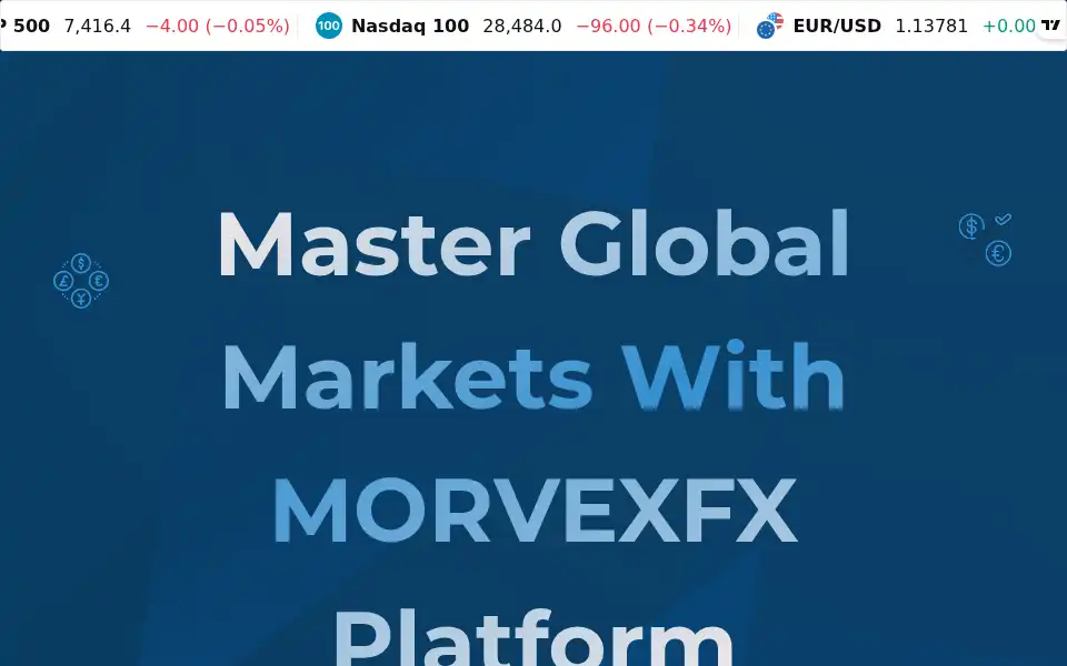 Screenshot of morvexfx.com