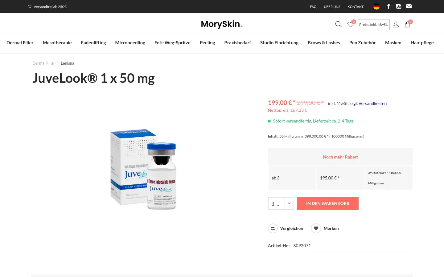 Screenshot of moryskin.com