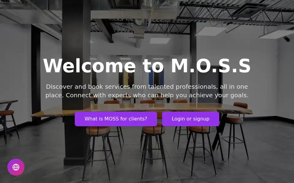 Screenshot of mossworkspaces.com