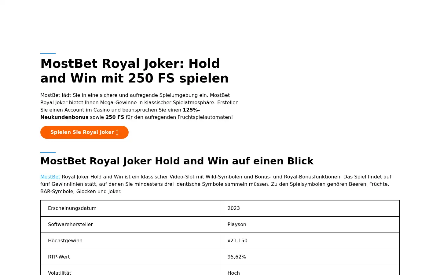 Screenshot of mostbet-de.bet