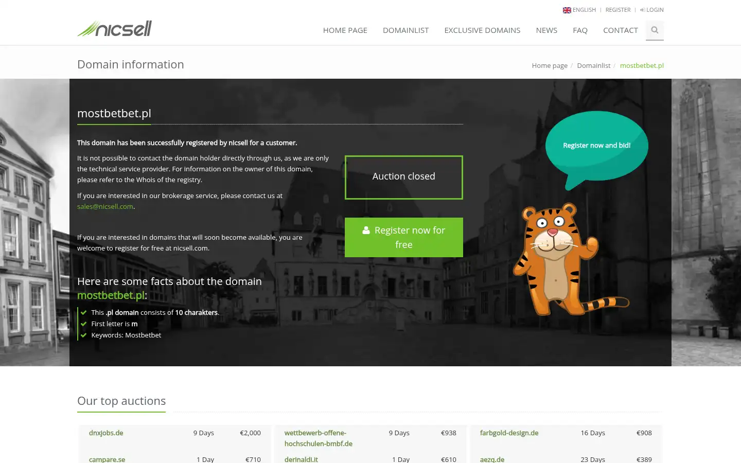 Screenshot of mostbetbet.pl