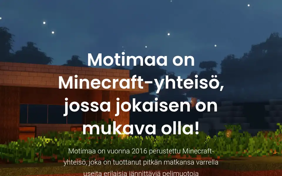 Screenshot of motimaa.net