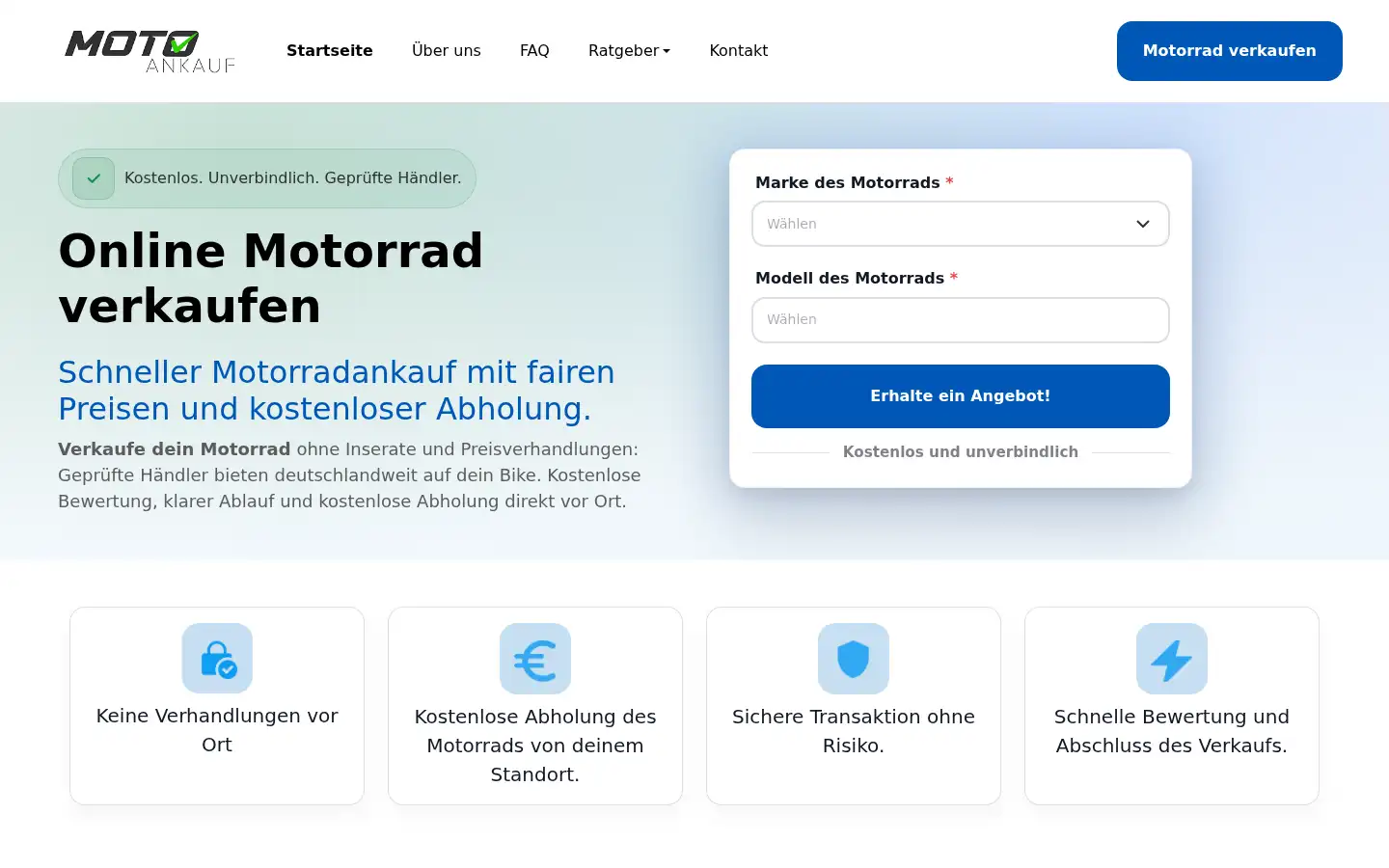 Screenshot of moto-ankauf.de