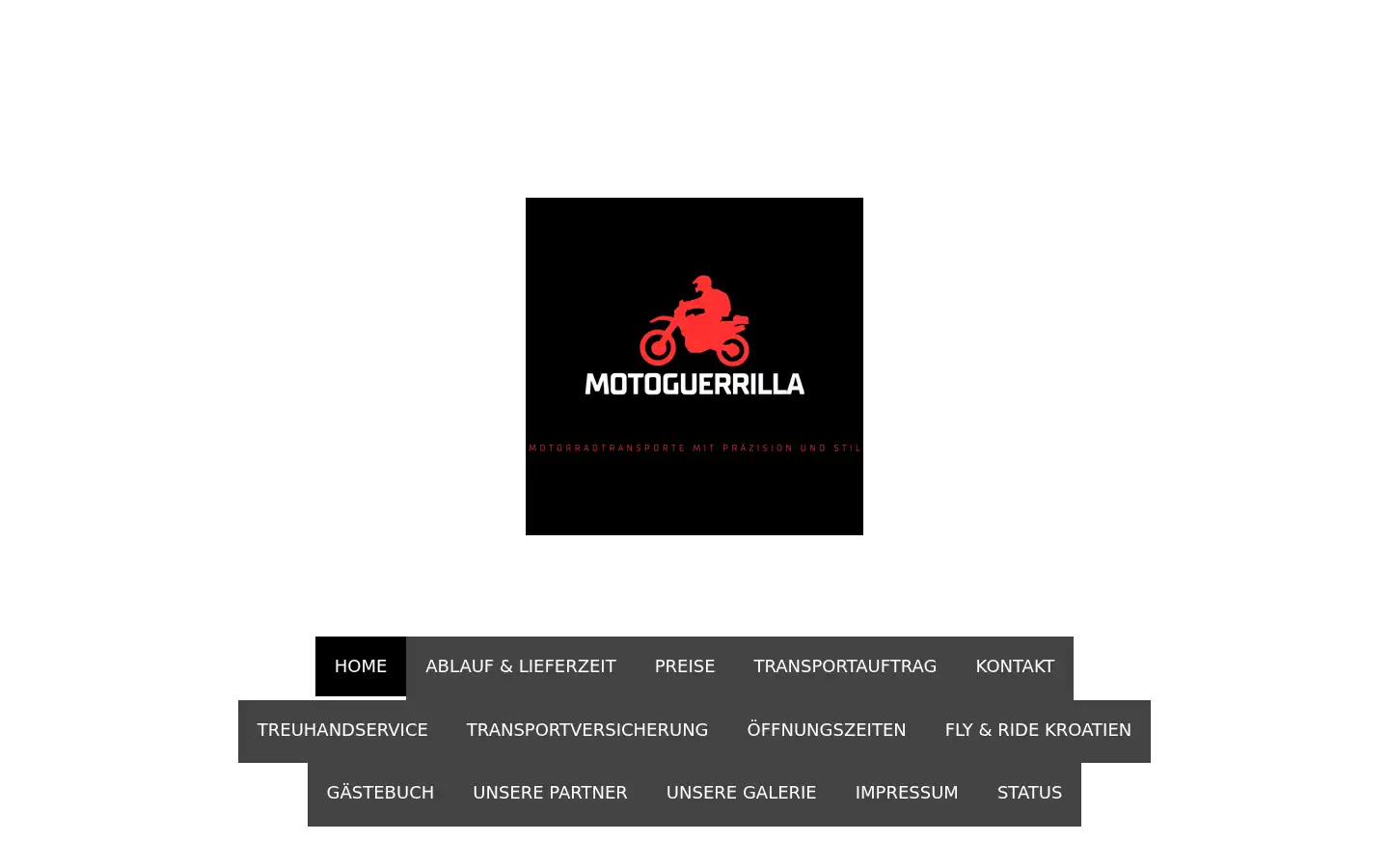 Screenshot of motoguerrilla.de