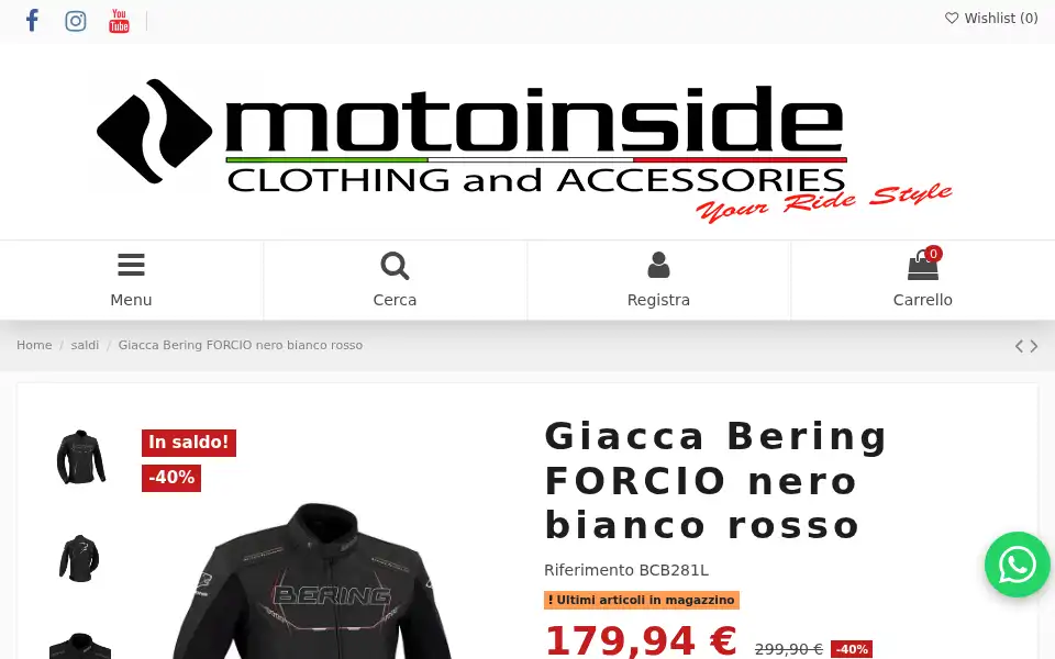 Screenshot of motoinside.net