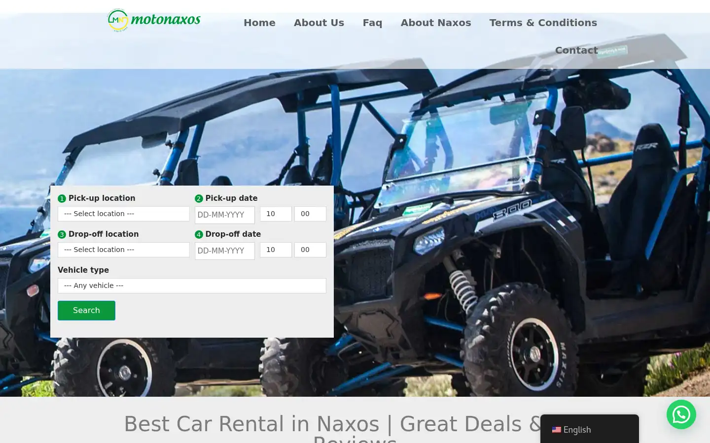 Screenshot of motonaxos.com