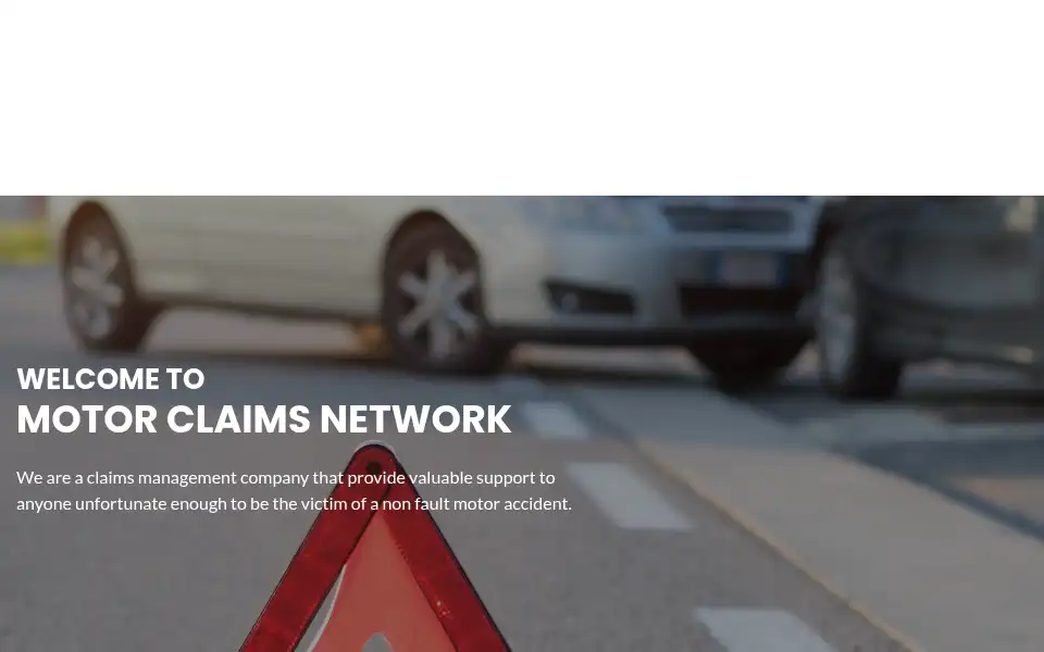 Screenshot of motorclaimsnetwork.co.uk