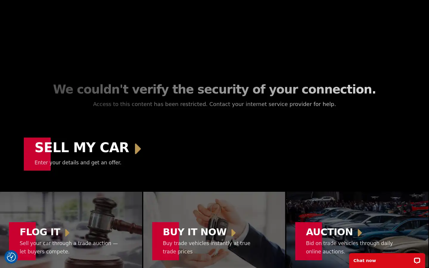 Screenshot of motorflog.co.uk