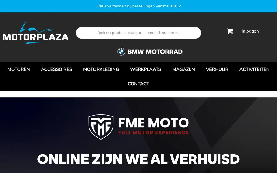 Screenshot of motorplaza.net