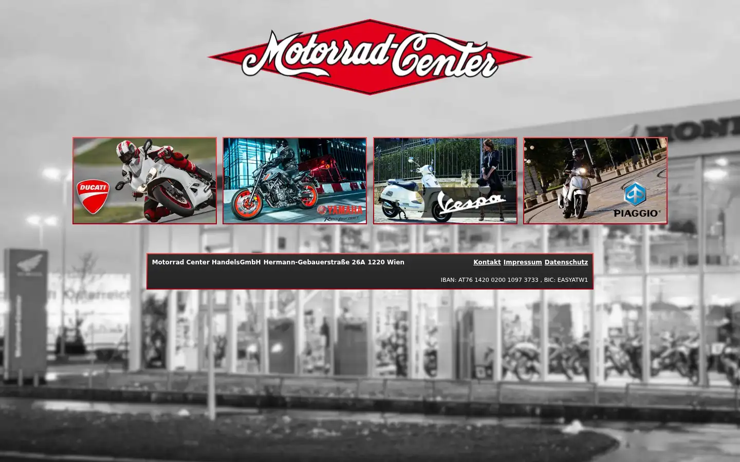 Screenshot of motorrad-center.at