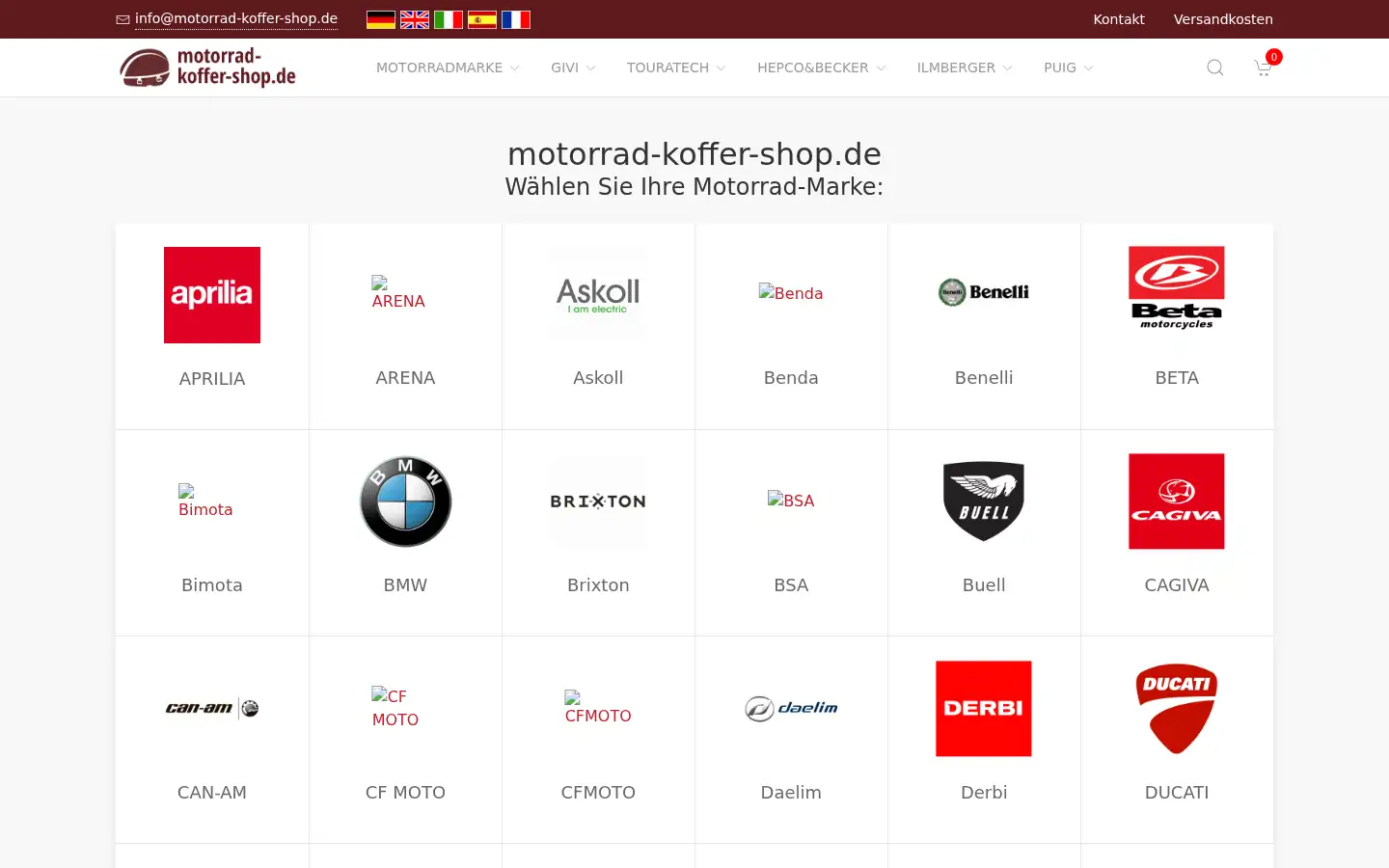 Screenshot of motorrad-koffer-shop.de