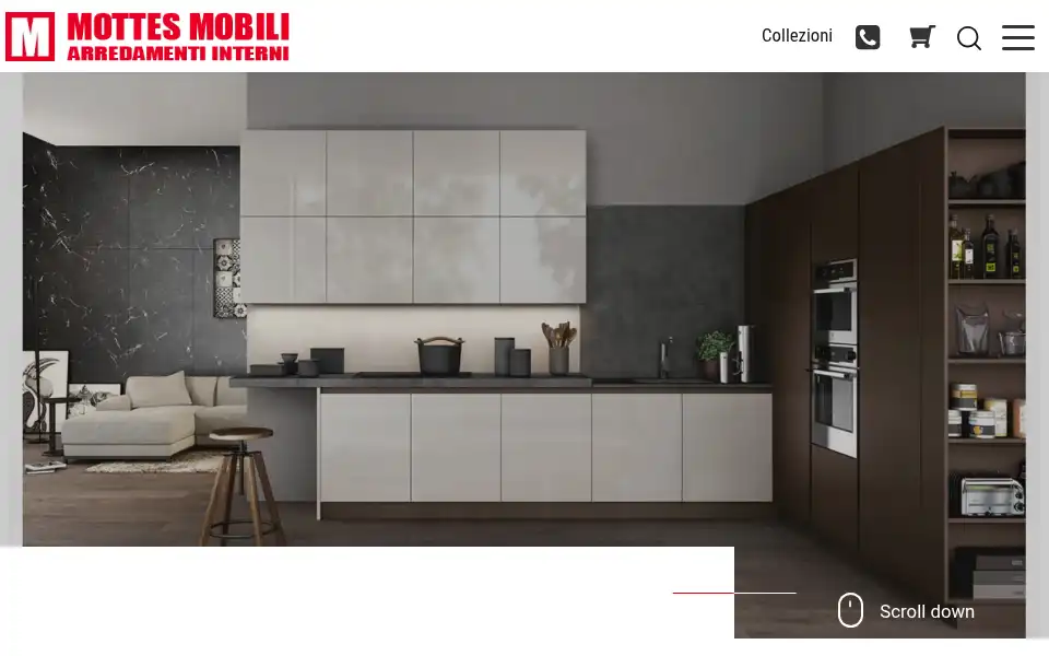 Screenshot of mottesmobili.com
