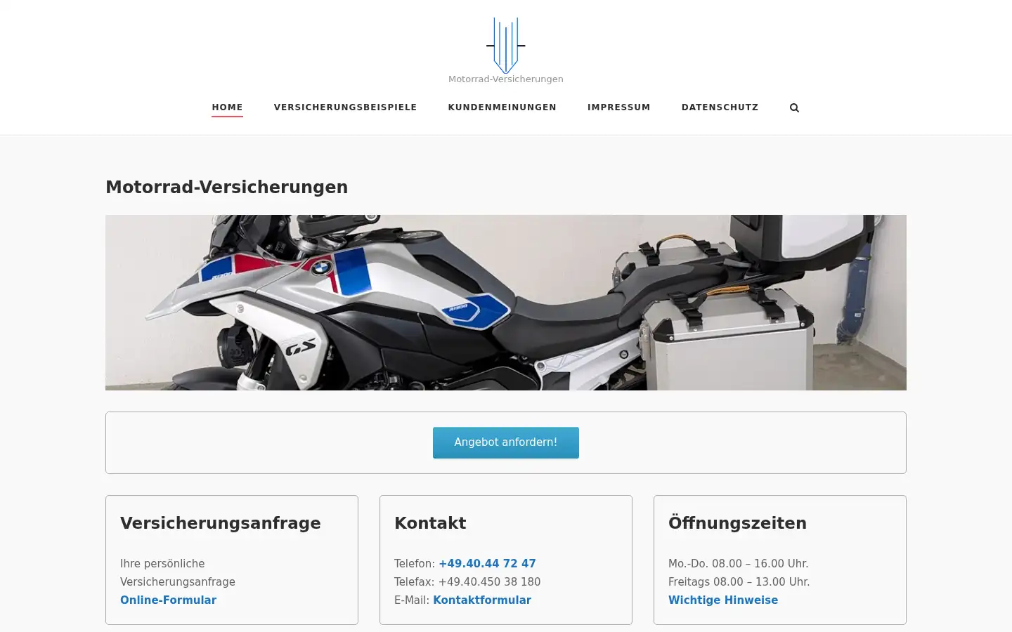 Screenshot of motver.de