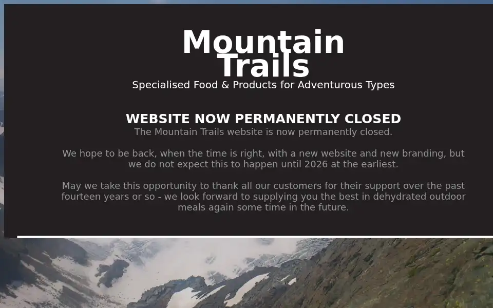 Screenshot of mountaintrails.org.uk