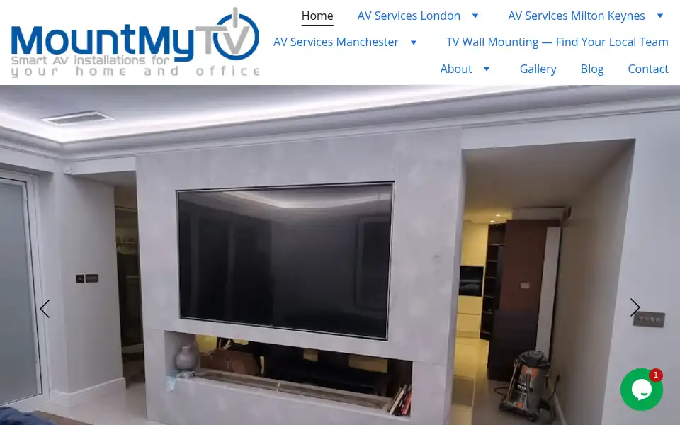 Screenshot of mountmytv.co.uk
