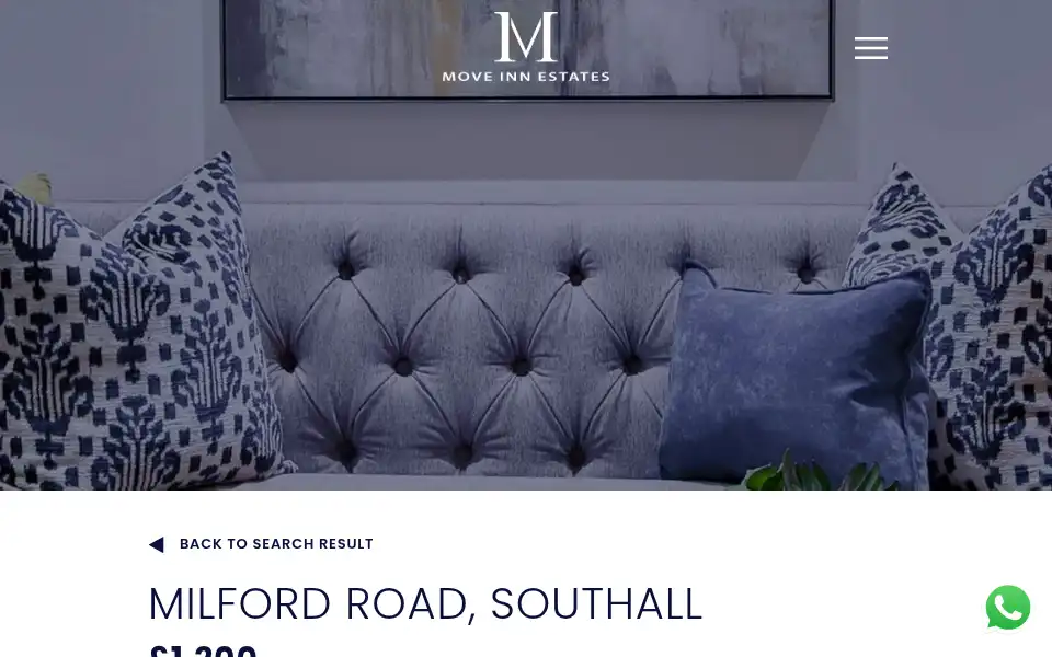 Screenshot of moveinnestates.co.uk