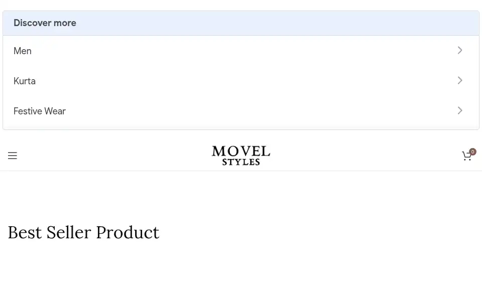 Screenshot of movel.in