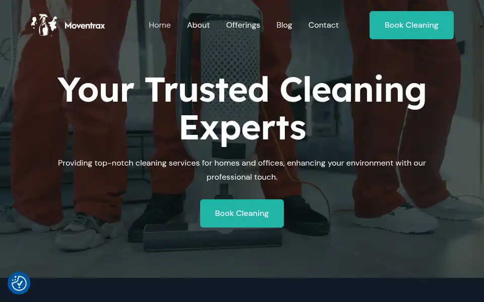 Screenshot of moventrax.org