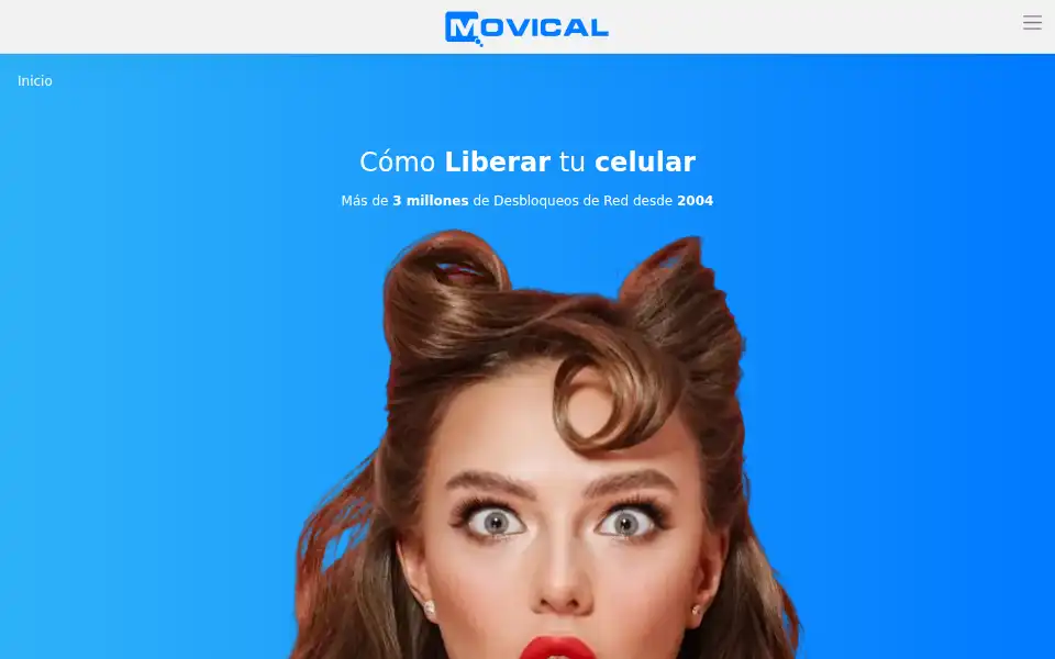Screenshot of movical.net