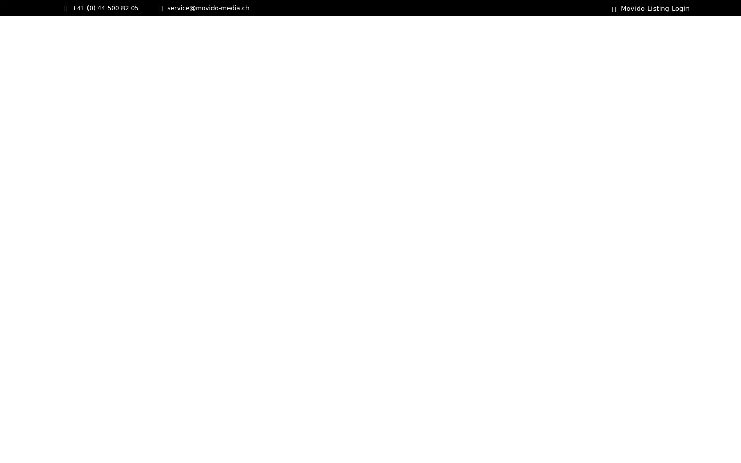 Screenshot of movido-media.ch