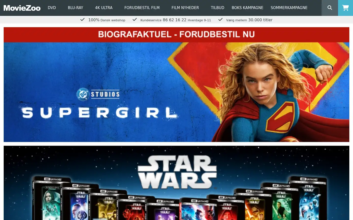 Screenshot of moviezoo.dk