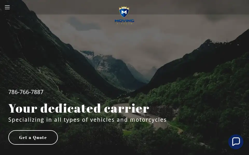 Screenshot of movingkingdom.com