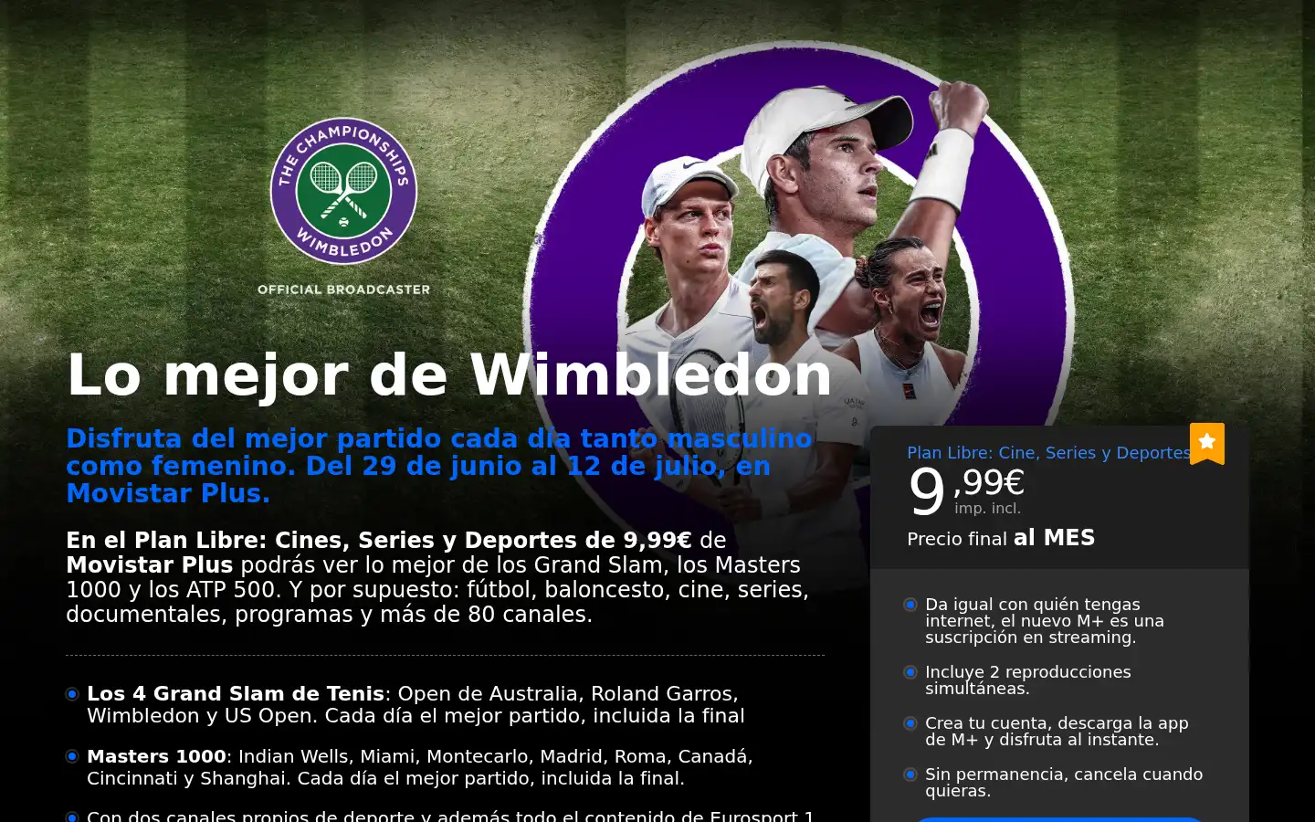 Screenshot of movistarplus.es