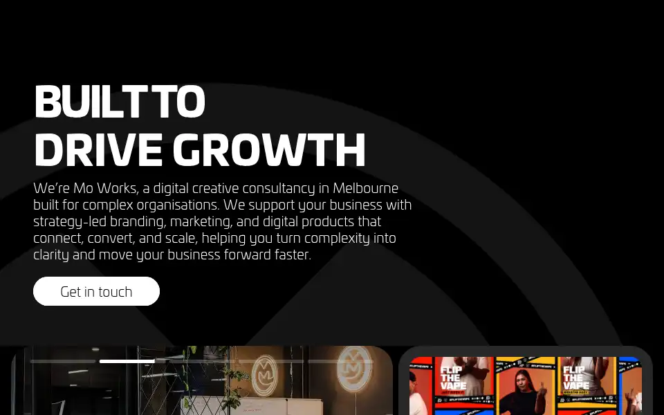 Screenshot of moworks.com.au