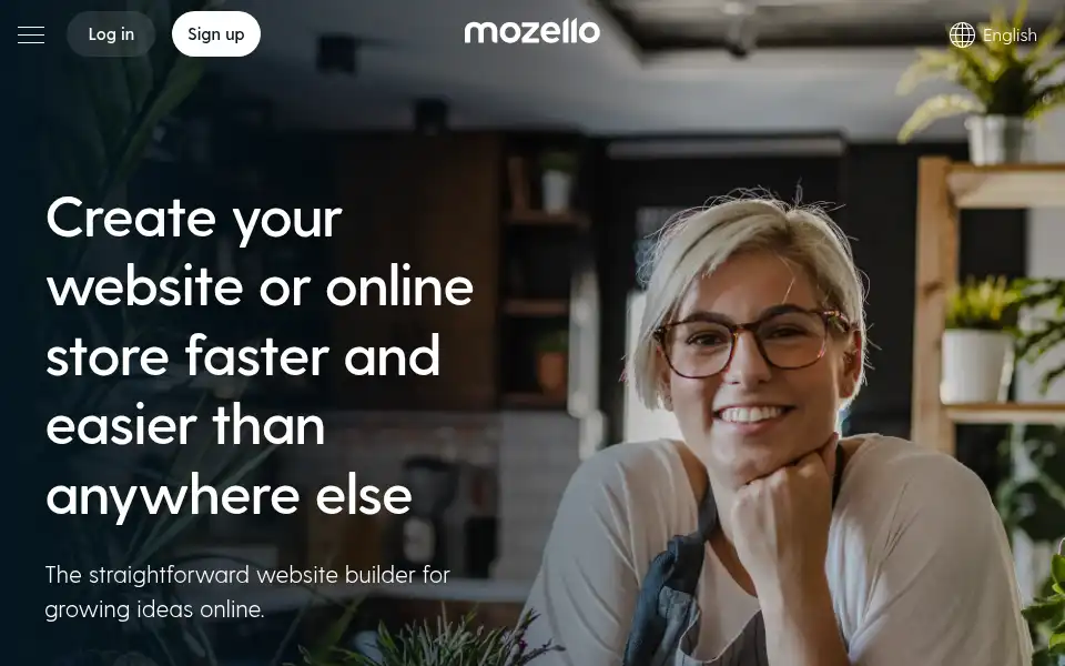 Screenshot of mozello.com