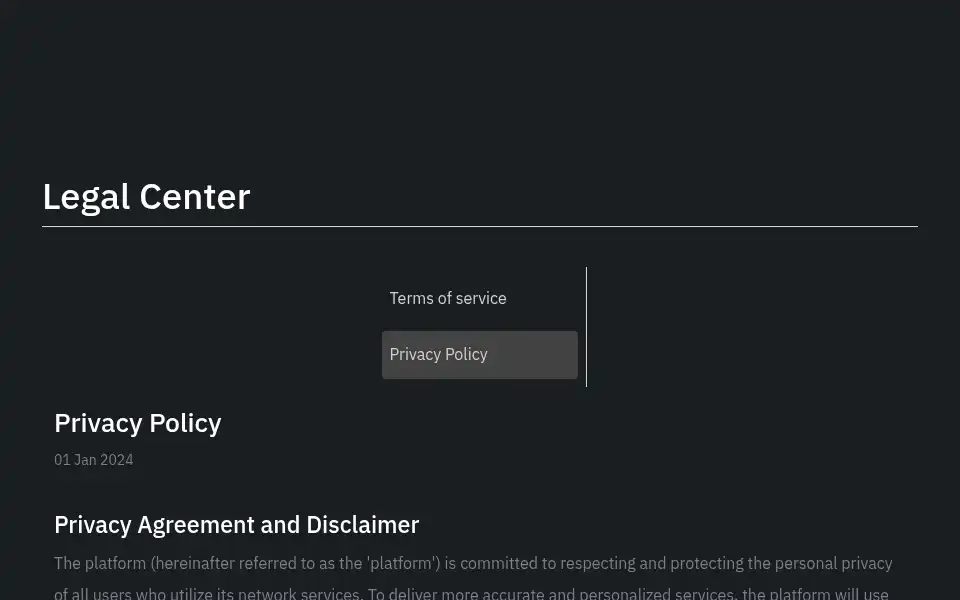 Screenshot of mpctoken.com