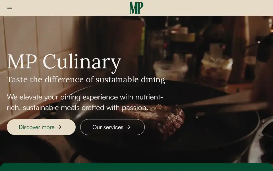 Screenshot of mpculinary.be