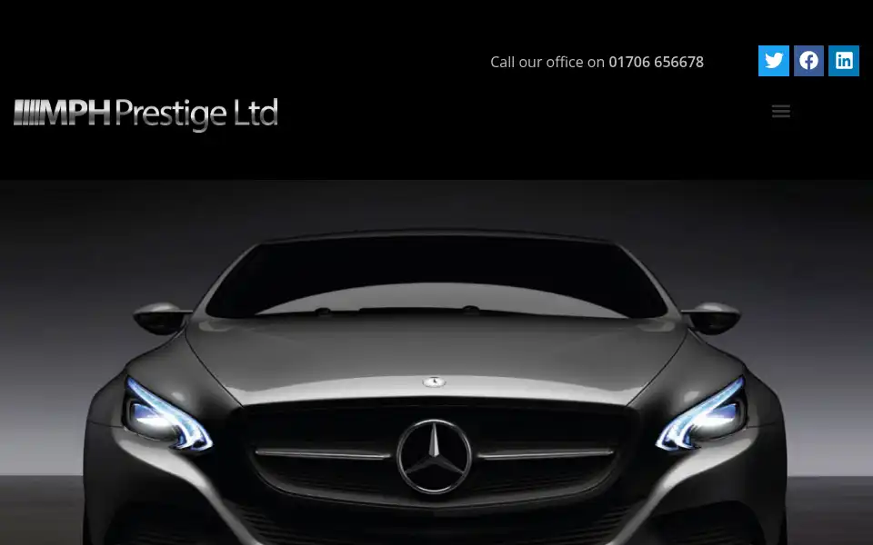 Screenshot of mphprestige.co.uk