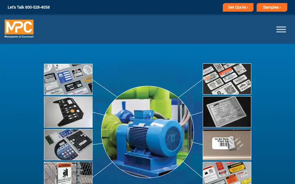 Screenshot of mpofcinci.com