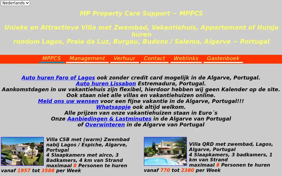 Screenshot of mppcs.info