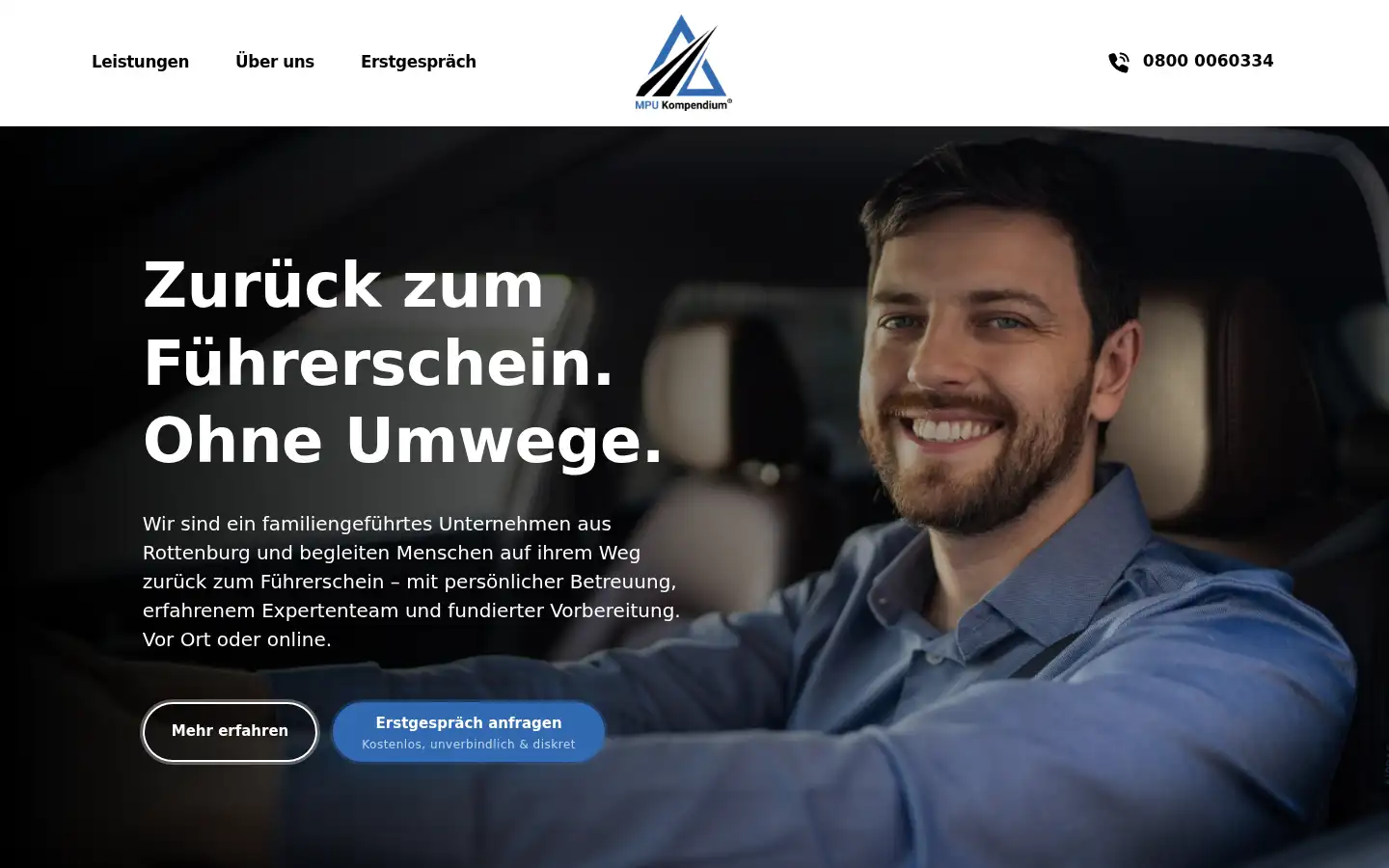 Screenshot of mpukompendium.de