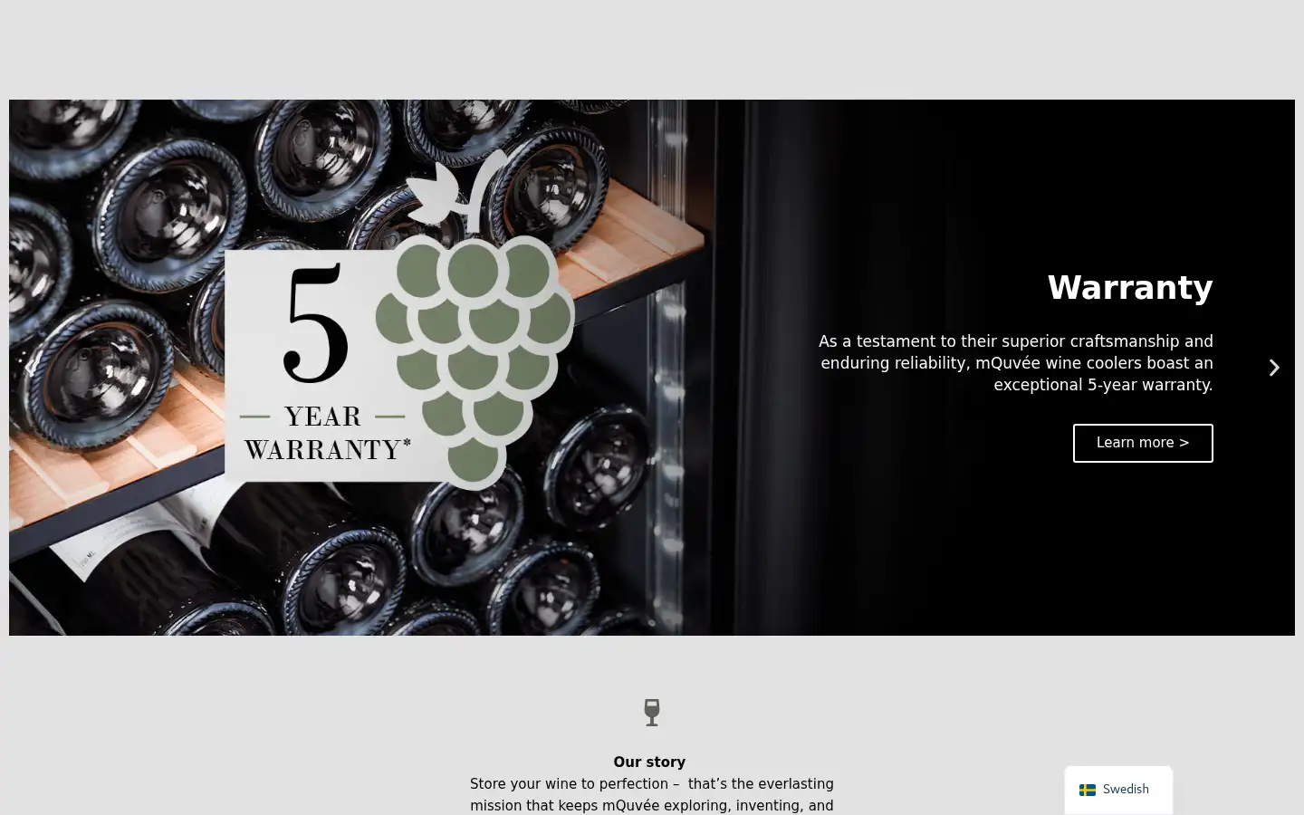 Screenshot of mquvee.com
