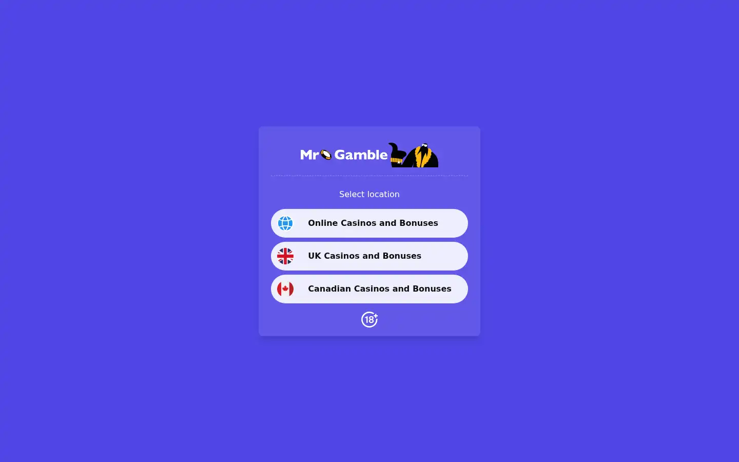 Screenshot of mr-gamble.com