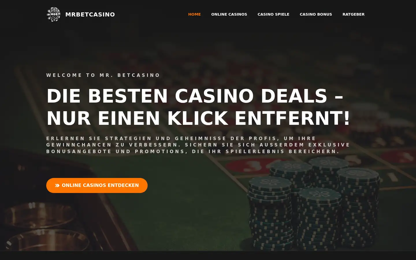 Screenshot of mrbetcasino.de