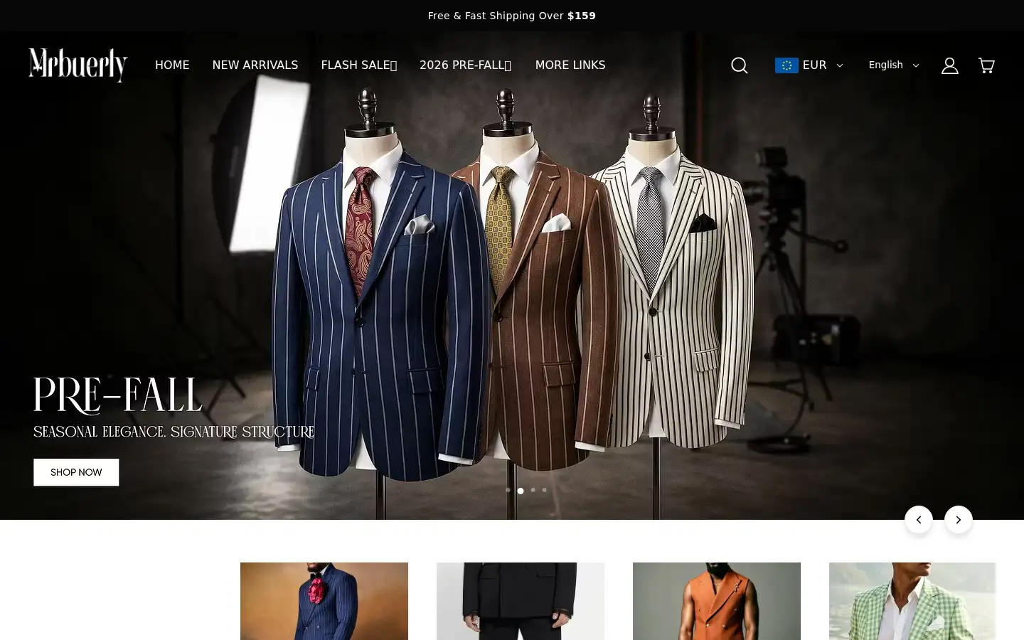 Screenshot of mrbuerly.com